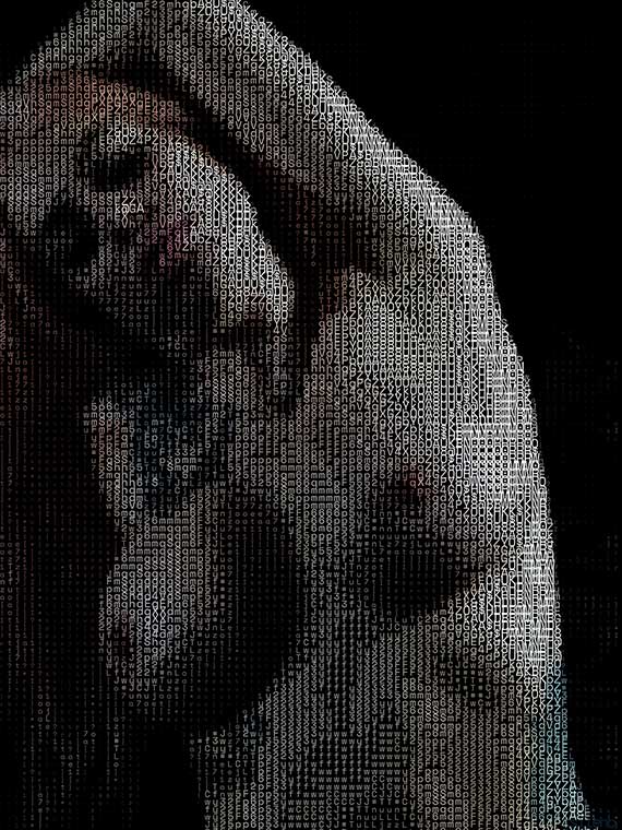 Barbie. Digital Dilettante, Artist Gallery, ASCII art, Digital art, NFT, Opensea, Foundation, Boudoir photo, Erotic art, Photography