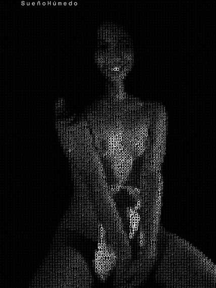 Rolando-03. Digital Dilettante, Artist Gallery, ASCII art, Digital art, NFT, Opensea, Foundation, Boudoir photo, Erotic art, Photography